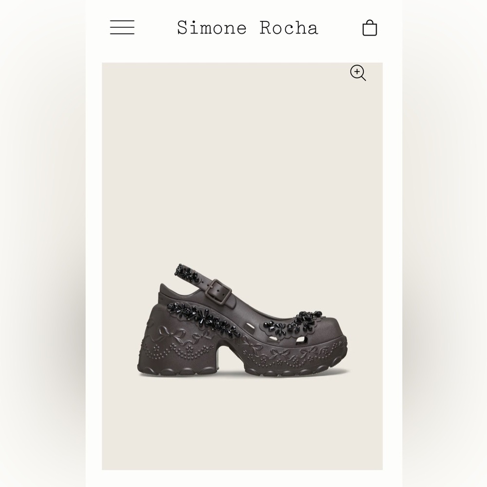 Simone Rocha X Crocs Ballerina Platform